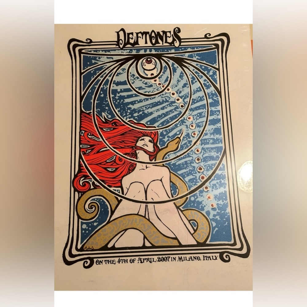 Deftones Graphic Poster
